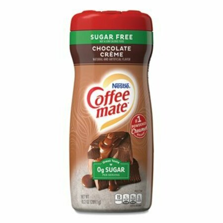 NESTLE Coffeemate, SUGAR FREE CHOCOLATE CREME POWDERED CREAMER, 10.2 OZ 59573